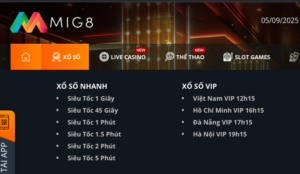 Kinh Nghiệm Chơi Xổ Số Nhanh MIG8 Hiệu Quả